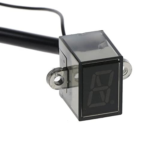 Ganganzeige Universelle 6-Gang-Anzeige Motor Ganganzeige Digitale wasserdichte Anzeige Offroad Motocross Light Neutrale Ersatzteile Display Ganganzeige