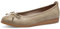 MARCO TOZZI Women's Damen Ballerinas 2-22120-44 Ballet Flat, Dune, 6 UK