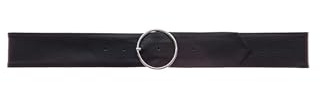 Tamaris Leder Gürtel Leather Belt W85 Black schwarz