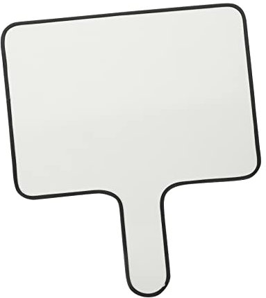 JEWEDECO Tableau Blanc De Réponse Double Face Portable Tableau De Réponse Rapide Interactif Outil Pédagogique Pour Activités Brise-glace