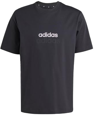 adidas Men's Essentials Linear Single Jersey T-Shirt