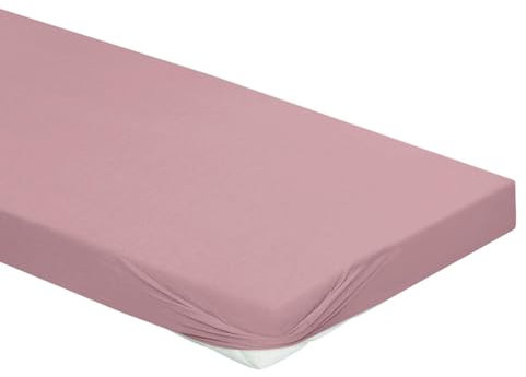 Irisette Kuschel-Jersey Spannbetttuch für 90 x 190-100 x 200 cm, Weich, Wärmend
