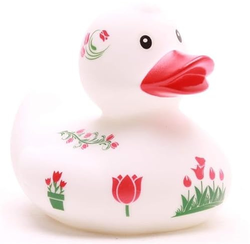 Duckshop I Traditionelle niederländische Badeenten (Badeente Tulpe)
