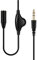 TECHZOCO Cable Audio alargador Extensor Control Volumen, Jack Audio Estéreo con regulador 3,5 mm Macho a Hembra, Cable auriculares, Apto para Altavoces, Auriculares, Móvil, Tablet, MP3, 1 Metro