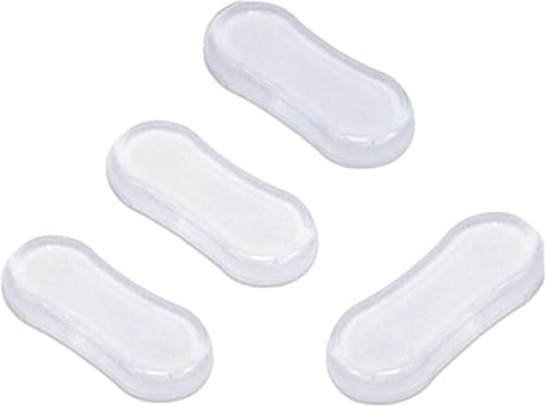 5Pcs Transparent Seat Bumper Set, Silicone Strong Adhesive Toilet Lid Bumpers, Seat Buffers, Rubber Pads for Home, Hotel and Hospital Toilets Furniture Parts