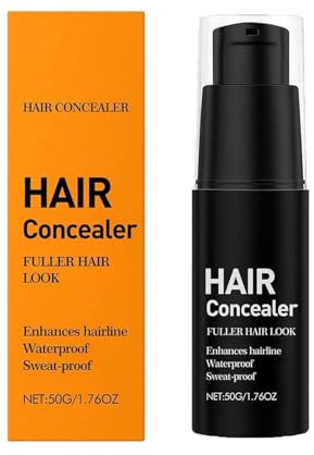 Lefron Hair Concealer, Lefron Magic Hair Concealer 2.0, Root Touch up Color for Gray Coverage, Naturally Fuller, Light and Not Heavy, For Thinning Hair