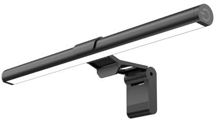 Samphon Monitor Light Bar, Eye-Care USB Reading Mnitor lamp, 11.8'' LED Computer Lights with Ultrawide Lighting, 3 Color Temperature Dimmable Desk Light for Home Office Gaming