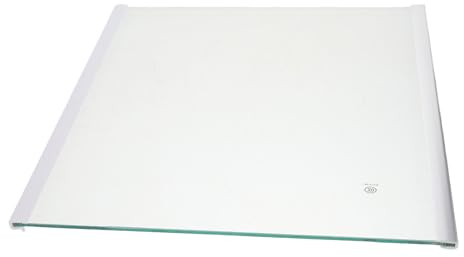 VALICLUD Tempered Glass Fridge Shelf Easy to Clean Refrigerator Storage Shelf for Freezer and Fridge