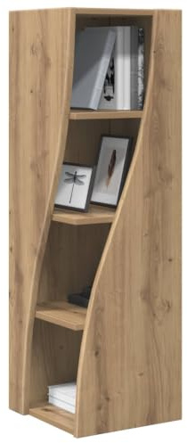 vidaXL Eckschrank 32x32x102cm Holzwerkstoff Artisan-Eiche