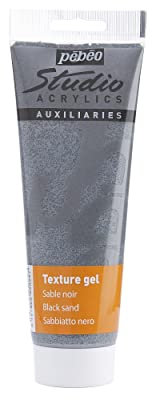 Gel de texture Pébéo Studio - Noir 250 ml