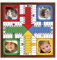 Parchís Personalizado con Fotos, para 4 Jugadores, tamaño Grande - 38.5 x 38.5 cm