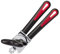 Westmark Ouvre-boîte à Pince avec Capuchon et Dispositif de levage du Couvercle, Longueur : 20,8 cm, Acier/plastique, Gallant, Noir/rouge, 29402270
