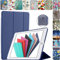 DuraSafe Cases Funda para iPad Pro 12.9 2ª generación 2017 A1670 MQDC2B/A MQDD2B/A MQDA2B/A A1671 MP6H2B/A MP6J2B/A MP6G2B/A MPL02B/A MPL12B/A MPKY2B/A A1821 MQEF2B/A. MQED2B A - Azul marino