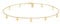 Elli Halskette Damen Choker Geo Kreis Basic Matt Coin in 925 Sterling Silber Vergoldet