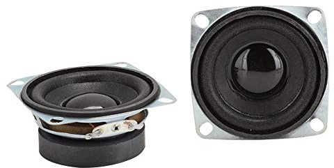 Denash Bass Full Range Lautsprecher Hochempfindlicher Leistungsstarker Lautsprecher für Multimedia-Lautsprecher 2PCS 2inch 4Ω 3W