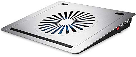 Jia Hu - 1 PC portátil refrigerador de aleación de aluminio portátil delgado portátil doble alimentado por USB plateado