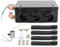 Gorgeri 12V 50W chauffage de voiture 3 trous Portable hiver chauffage rapide plus chaud gel éliminant le faible bruit
