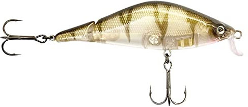 Fox Rage Gonzo 80mm 10g SR UV - Wobbler, Farbe:Striped Shiner