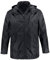 JP 1880 Herren große Größen Übergrößen Menswear L-8XL Regenjacke, wasserabweisend, Kapuze, Zipper, leichtes Mesh Futter schwarz 5XL 809332100-5XL
