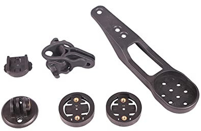 Fahrradhalterung, verlängerte Out-Front-Fahrradhalterung, Rennrad-Lenker-Computerhalterung für Fahrradcomputer Edge, kompatibel mit Canyon H31 CP10 CP20 Garmin