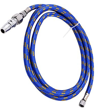 Hsthe Sea 1.8M Airbrush Hose with 1/8-1/4 Airbrush Gun Adapter for Most Airbrush Spray Gun Air Compressor