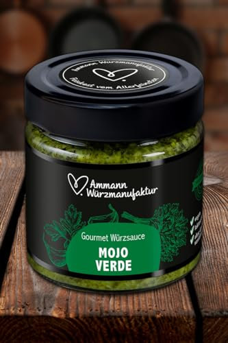 Gourmet Würzsauce Mojo Verde im 200 ml Glas.