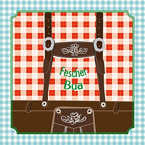 20 Servietten Bayrische Trachten | Bayern | bayrisch | Oktoberfest | Tischdeko | Decoupage | Serviettentechnik 33x33cm