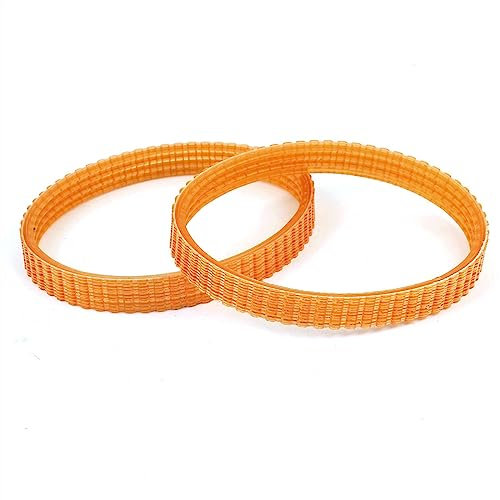 Zahnriemen 2 Stück 245 X 10 Mm Elektrohobelriemen Elektrohobel Antriebsriemen Für 1900B Orange Elektrohobel Zubehör
