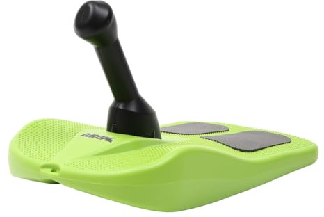 MUWO „Snowslider“ Schneebob – Robuster Rodelspaß aus Polypropylen, Leicht & Schnell, Gepolsterte Sitzfläche mit Anti-Rutsch-Noppen, 53×32 cm (grün)