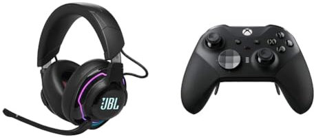 JBL Quantum 910 Over-Ear Gaming Kopfhörer – Wireless 2 & Xbox Elite Series 2 Wireless-Controller - Schwarz