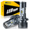 Convertitore kit faro a LED H4 AILEO, risolve il problema della dispersione della luce del faro a LED con proiettore, per auto e moto, 110W 6500K 20000LM