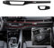 3PCS Auto ABS Kohlefaser Armaturenbrett Panel Cover Trim Kompatibel mit Audi A4 (2017-2024)/ A5(2017-2023) S4 S5 (2018-2024)/B9 (2017-2019) Interieur Zubehör