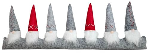 Zugluftstopper Wichtel Windstopper Türwindstopper Zugluft Weihnachten 90x30cm