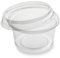 1000 x 4oz (100ml) Clear Round Plastic Food Container Deli Sauce Pots with Lids – Reusable, Recyclable & Freezer Safe – Ideal for Takeaway, Dips, Ketchup, Chutney, Jelly, Desserts & Storage