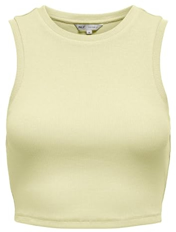 ONLY Damen Tank Top ONLVILMA - Slim Fit XS S M L XL Schwarz Weiss Grün