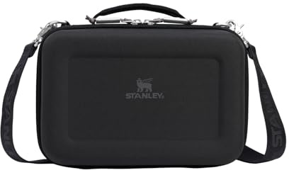 Stanley Mini-Lunchbox für den ganzen Tag, 4,2 l, EVA-isolierte Lunchtasche, bruchfest, verstellbarer Riemen, BPA-frei, Schwarz
