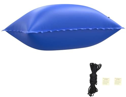 vidaXL Winter Pool Kissen Blau 380 x 180 x 140 cm PVC