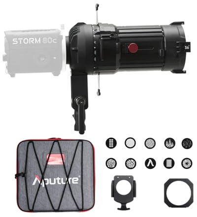 Aputure Spotlight Mini 36° Lens Kit Projection Lens Modifier for Storm 80c