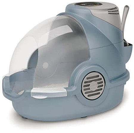 Oster Katzentoilette (mit elektr. Geruchsentferner, Katzenklo mit Ventilator, geringer Stromverbrauch 3 kW, moderne Filter-Technologie)