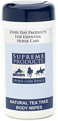 Supreme Products SUP0450 Supreme Horse Care Body Wipes - Clear, Regular