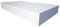 Akustikschaum Plattenabsorber glatt aus Basotect® weiß - 100cm x 50cm x 12cm - mit Selbstklebeausrüstung