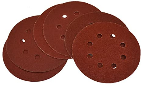 GÜDE KLETT-SCHLEIFSCHEIBEN-SET 6-TLG. - 58161 für Exzenterschleifer EXS125E NEU