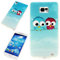Handy Lux® Schutz Hülle Etui Silikon TPU Case Cover Design Motiv für Sony Xperia Z5 compact - Zwei Eule