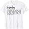 Funny Lawn Bowling Definition of Bowls T-Shirt