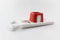 Tupperware Mandolina Mini con rallador Blanco Rojo 35175