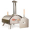Horno de Pizza p/Exteriores Premium | Acero | Doble pared | Termómetro | Cocción en 60 segundos | Combustible: carbón, madera, pellets | Temp. hasta 500° C | Piedra y Pala p/pizza GRATIS