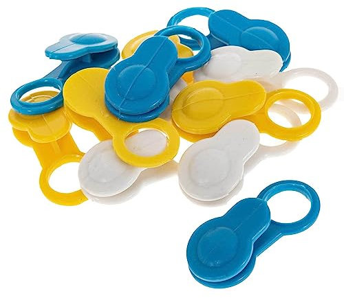 SIDCO Handtuchclips 12 x Clips Handtuchhalter Aufhängeclips Handtuchklammern Aufhänger