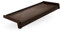 Seiletech.de Fensterbank Aluminium + Pulverbeschichtet | 50 cm | Bronze RAL 8017 | Tiefe 15 cm | Wetterfest | Inkl. PVC Endkappen | Fensterbrett | Aussenfensterbank | Outdoor | Fenstersims | Aussen