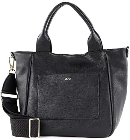 Abro Leather Dalia Shopper Raquel Small S Black/Gold