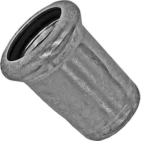 MegaHaustechnik Edelstahl V4A Press Fitting Kappe für Rohr Außendurchmesser 15mm i Muffen Anschluss zum Verpressen M Kontur End Stück Stopfen Deckel Verschluss Abschluss Trinkwasser VA INOX